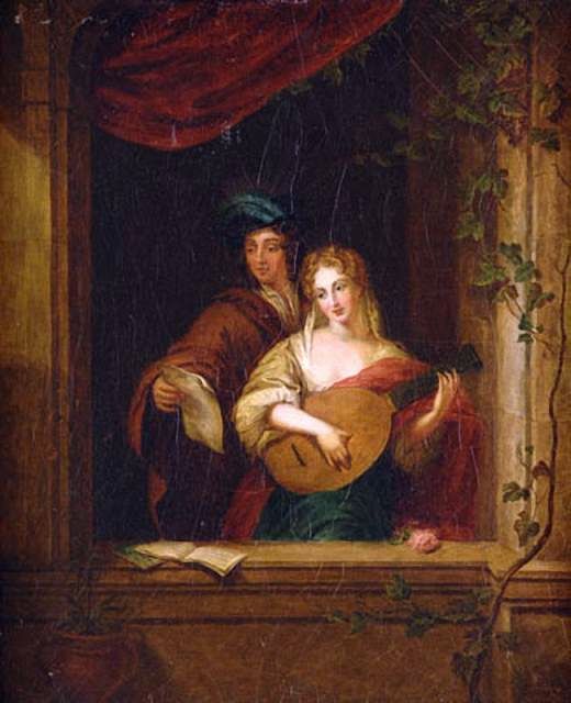 Unknown Artist - A Love Duet (19th Century European)